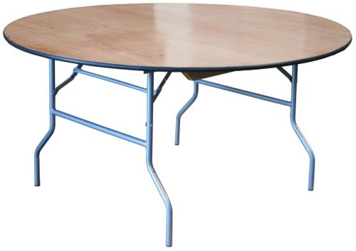 Plywood Folding Tables Illinois, Round Folding Table 48